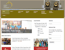Tablet Screenshot of goldenappleofrockford.com